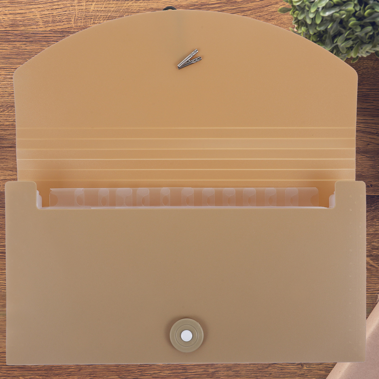 Expandable Accordion File Folder 13 Pockets - 13-Taschen-Aktenordner, tragbar, mit elastischem Band, Akkordeon-Organizer,