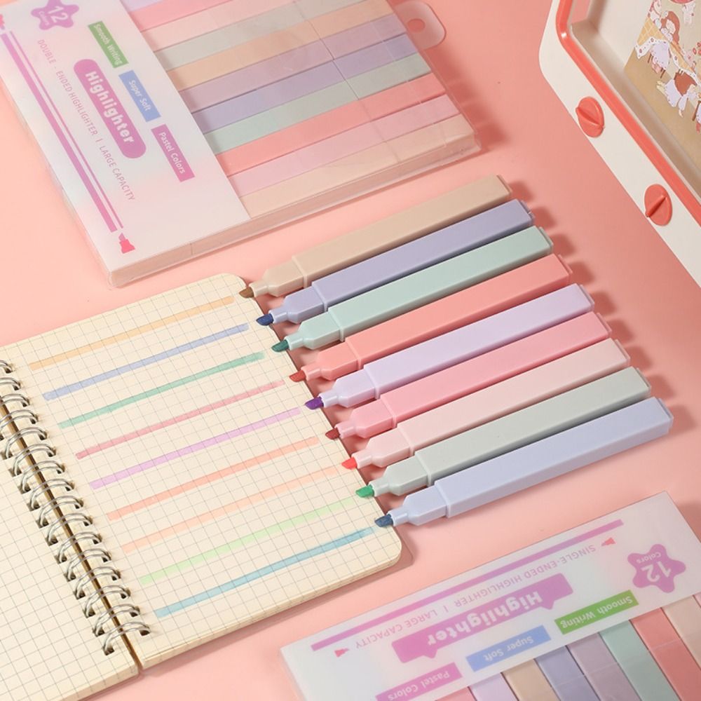 Doppelköpfige Textmarker für S – Pastel Highlighter Set Double Ended Bewertung und Preis